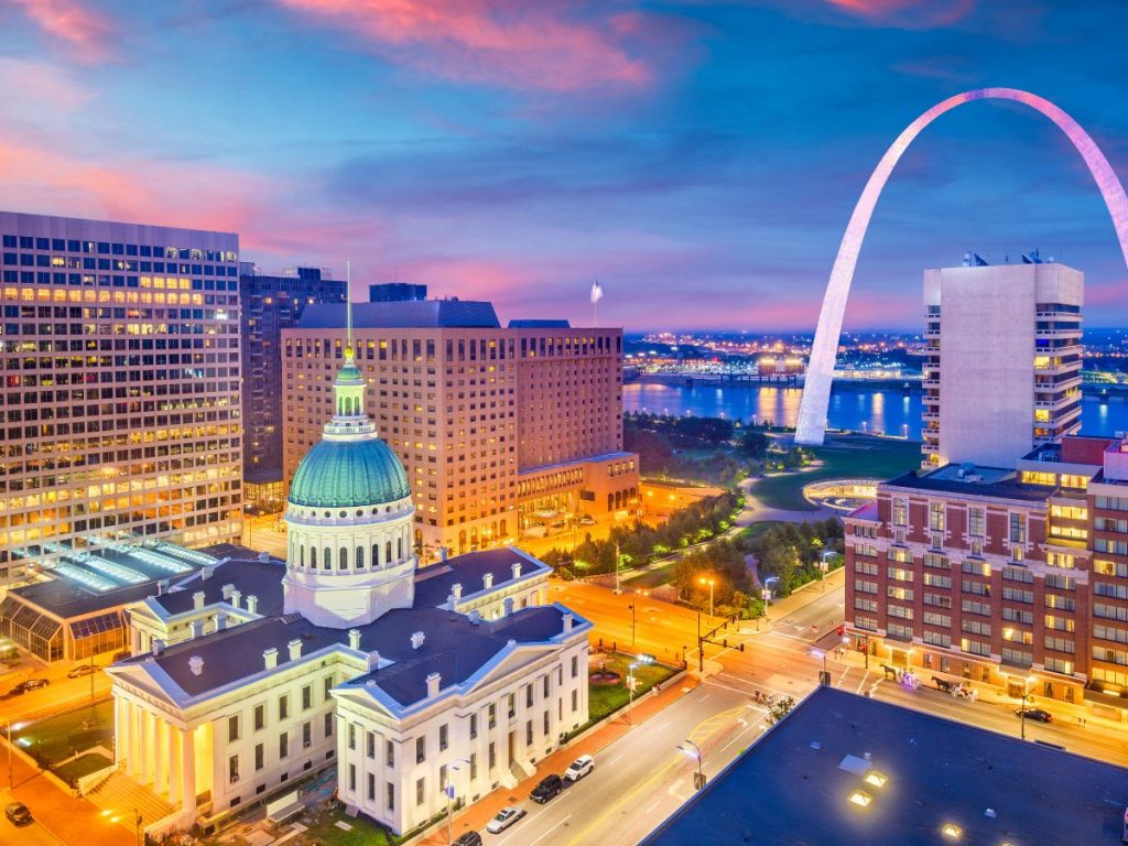 Kansas City & St. Louis, Missouri